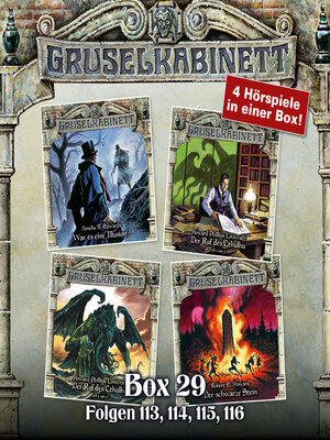 cover image of Gruselkabinett, Box 29